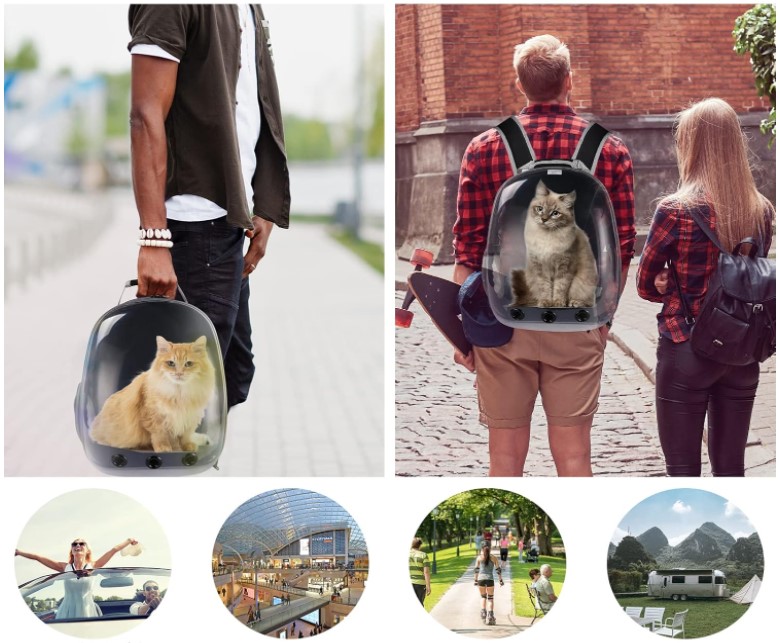 batoh na prenášanie zvierat skladací